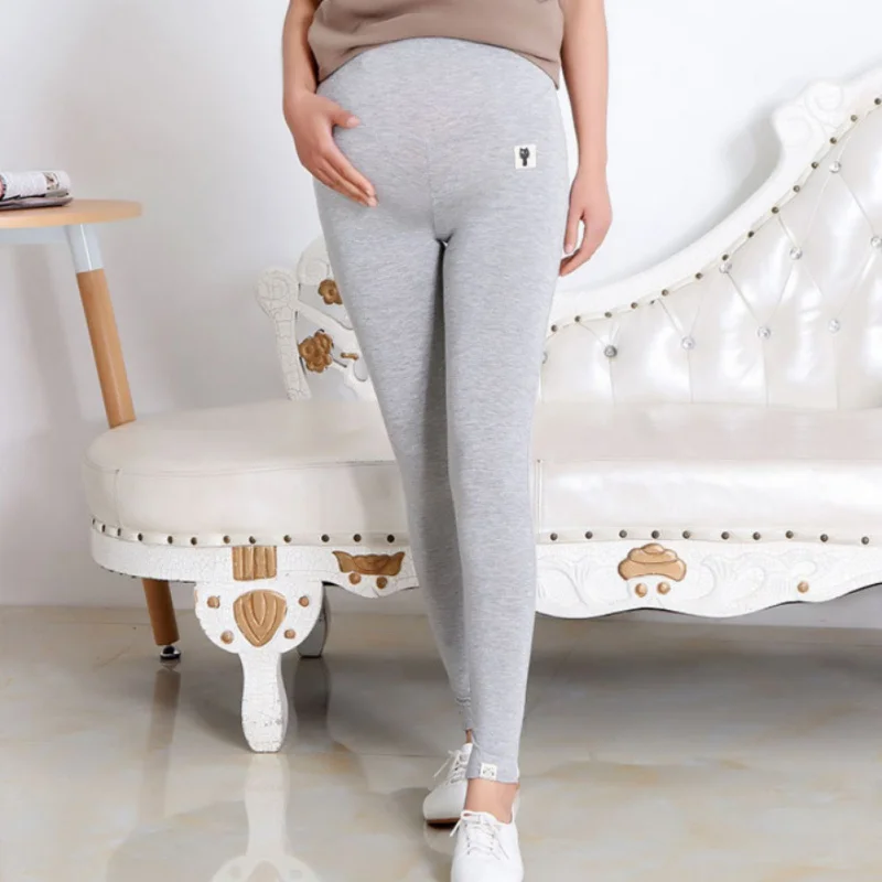 Брюки-Карандаш для беременных с эластичной резинкой на талии Леггинсы Одежда |
