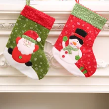 

Merry Christmas gift bags Decorations for Home New Year Christmas stockings Small Christmas stockings 25cm high Navidad Natal