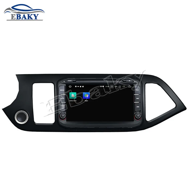 Best NaviTopia 8inch 4GB RAM 64GB ROM Octa Core Android 9.0 Car DVD Radio for Kia PICANTO 2014 with GPS Navigation/wifi/bluetooth 12