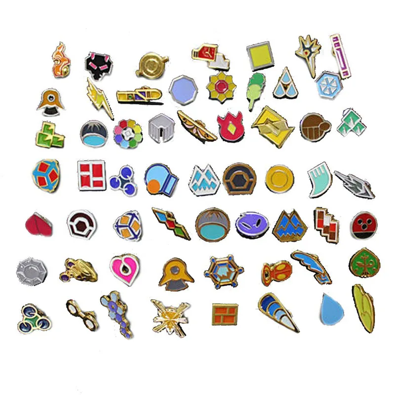 Buy Set of 58 Game pokemon Kanto Gym Badges pokemon
