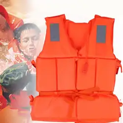 Спасательный жилет взрослых Хождение Регулируемый светоотражающий спасательные куртки Водонепроницаемый спасательный жилет дрейфующих
