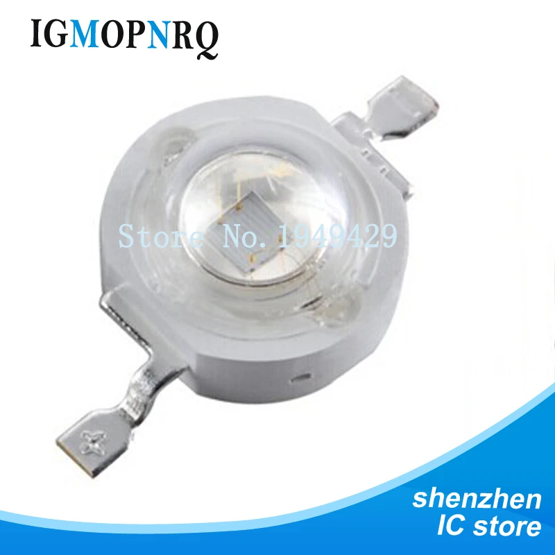 

25PCS/LOT 1W LED Kit White Red Yellow Green Blue 5 Colors Each 5 PCS high power led beads Set high brightness LED Diode Kit