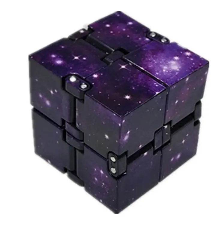 Тренд креативный бесконечный куб Бесконечность куб магический куб офис флип кубическая головоломка против стресса успокаивающий игрушки для детей с синдромом аутизма