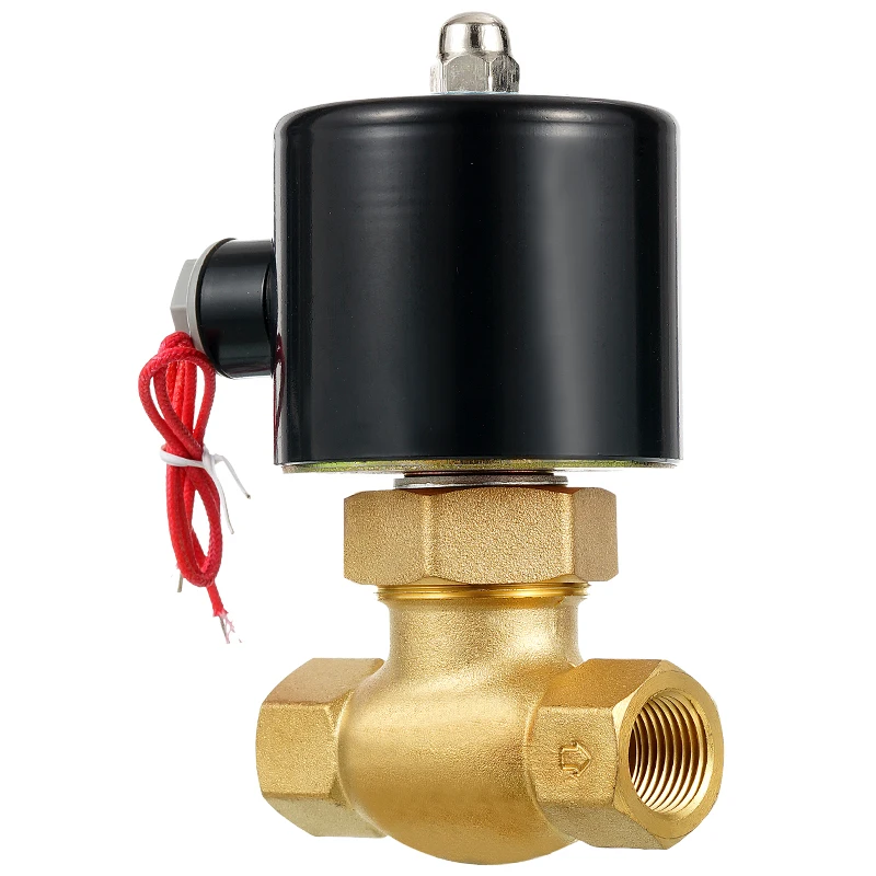 Свяжитесь с нами-20 2L-20 3/" BSPT 2 Позиции 2Way NC Hi-Temp латунь паровой электромагнитный клапан DC12V/24 V AC24/36 V/110 V/220 V/380 V PTFE пилот