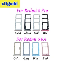 Cltgxdd для Redmi 6 6A Micro SIM Слот для карты держатель двойной SIM слот для Xiaomi Redmi 6 Pro/Redmi A2 Lite запасные части