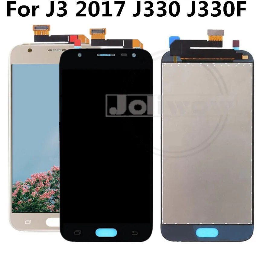 

Can Adjust Brightness J330 LCD For Samsung J3 2017 J330 J330F LCD Digitizer Touch Screen Assembly