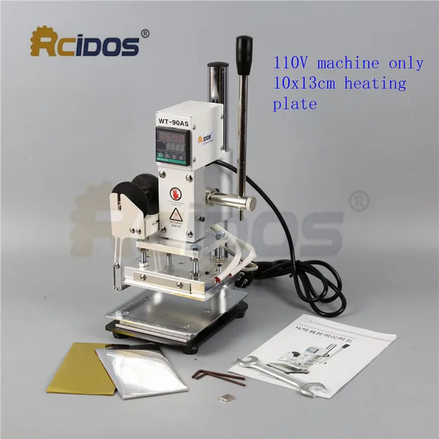 Buy WT 90AS+T type brass letters RCIDOS Stamping