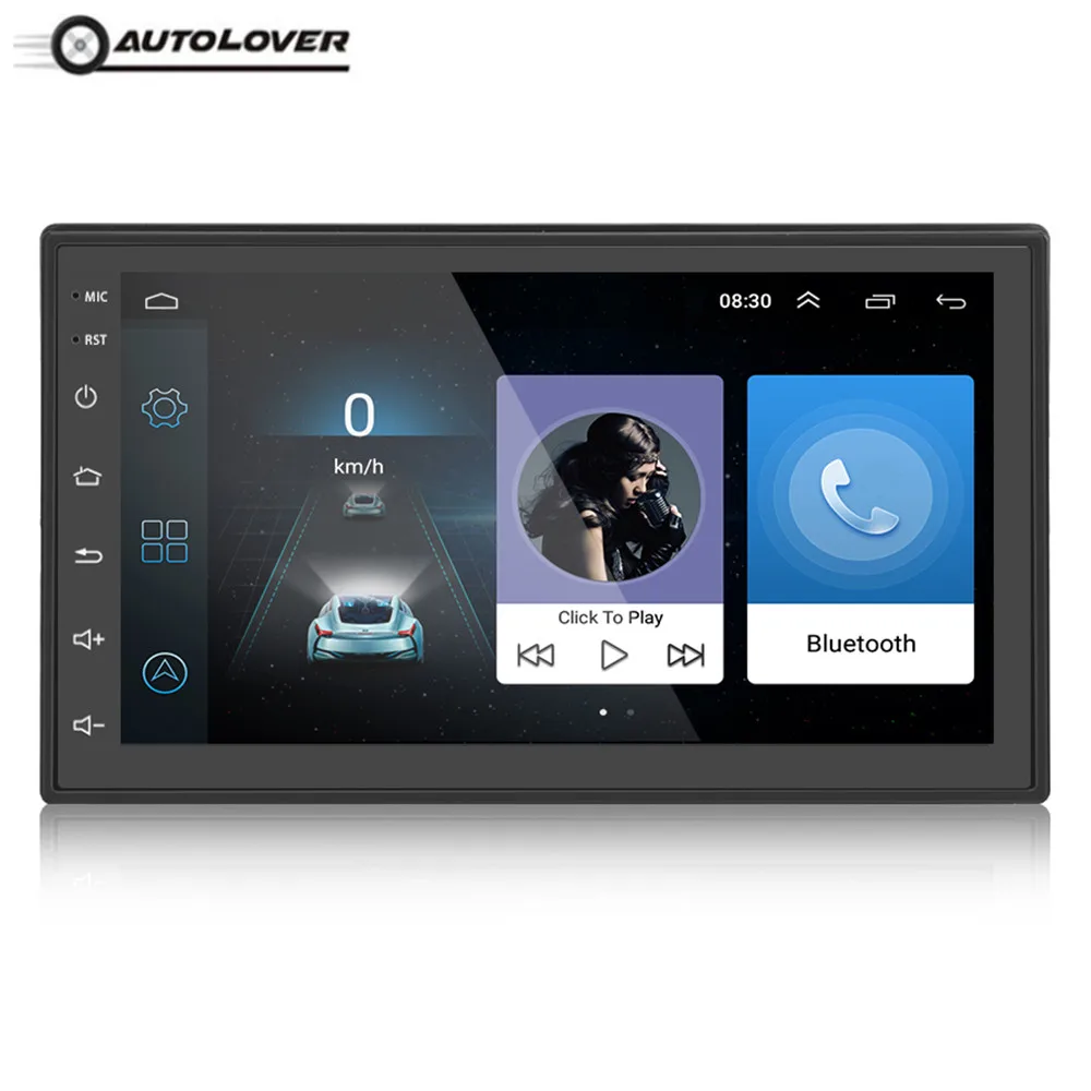 

Autolover Car Multimedia Player 2 DIN 7.0 inch Android 6.0 Radio Player Touchscreen Bluetooth WiFi GPS Navigator FM Station