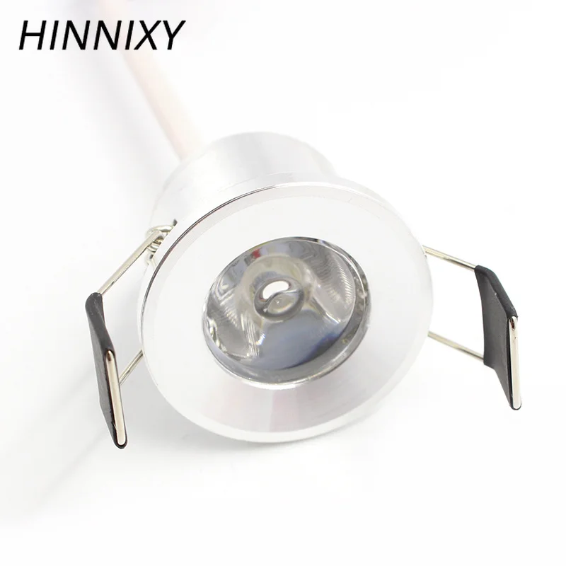

Hinnixy LED Mini Spot Silvery Ceiling Recessed Downlight 110V-220V 27mm Cut Hole 1.5W Warm White Cold White Under Cabinet Lights
