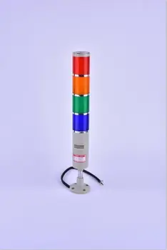 

flash LED Indicator Light DC12V/24V/AC220V Rod type 4 Color Often Bright Buzzer CNC Machine Tool Led Attention Light Warn Lamp