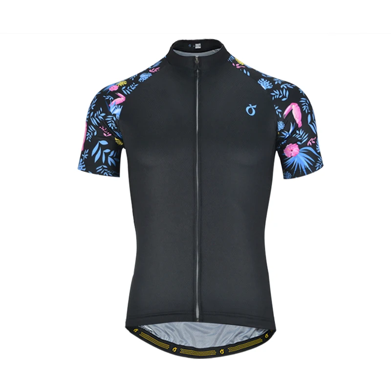 Mens Summer Breathable Pro Team Short Sleeve Cycling jersey Black Top Quality Maillot Ropa Ciclismo mtb Cycling Clothing Emonder - Цвет: Фиолетовый