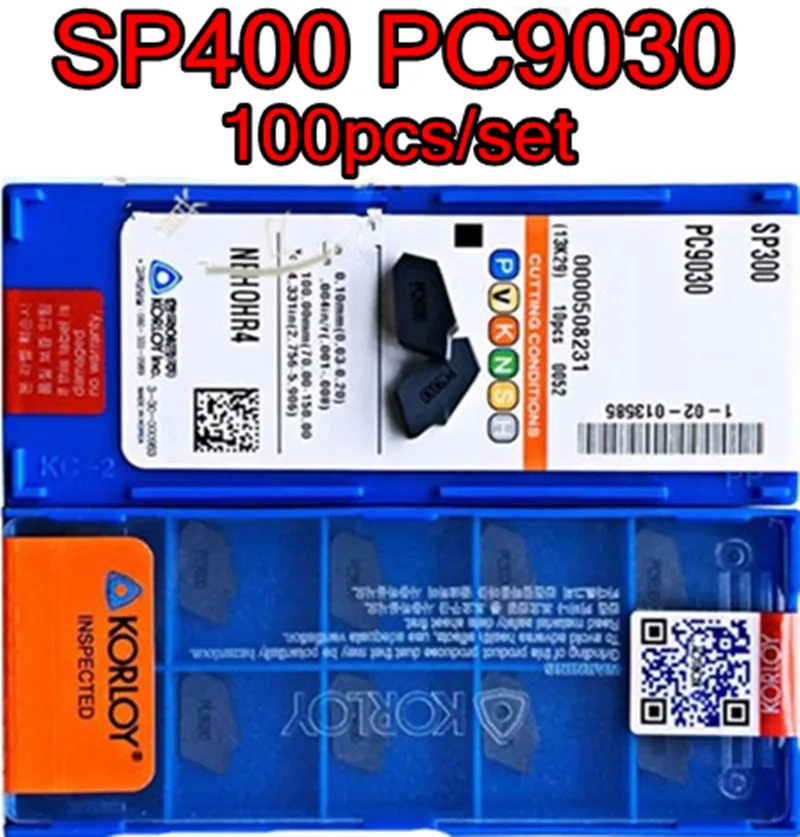 KORLOY MRMN400-M PC9030 Carbide Inserts CNC TOOL