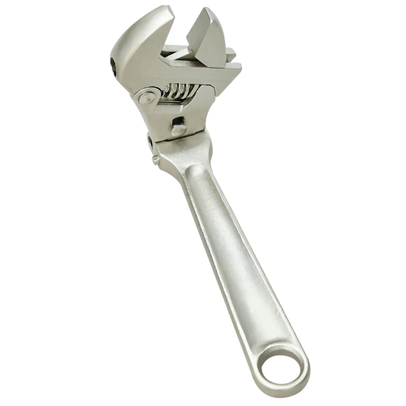 Kopen 1 stuk 10 Inch Verstelbare Moersleutel Vouwen Handvat Dual Purpose Waterpomptang Ratel Spanner Key Handje Multi Tool