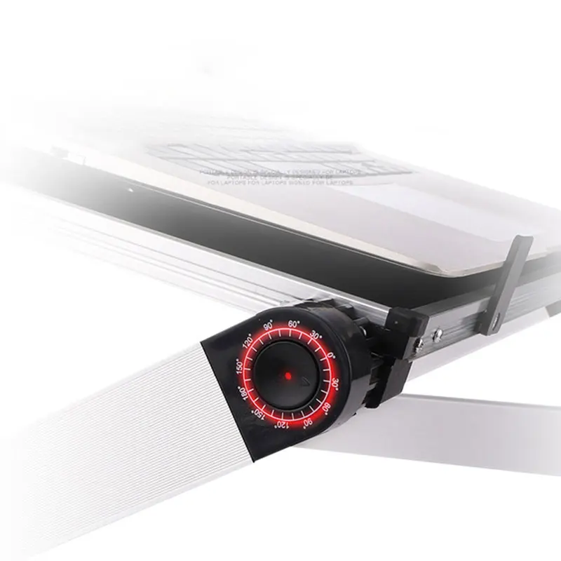 للطي لاب توب محمول حامل قابل للتعديل رفع حامل سطح العمل لأجهزة الكمبيوتر المحمول باد 360 درجة تدوير مريح مكتب للحاسوب شخصي طاولة السرير