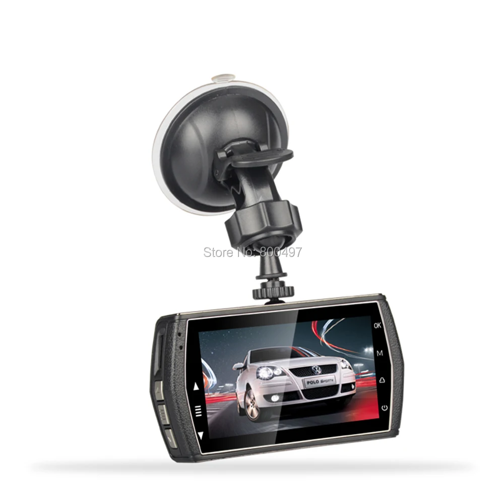 Автомобильный видеорегистратор FHD 1080P " 170 WDR ips видеорегистратор с двойным объективом g-сенсор парковочное Обнаружение движения камера ночного видения