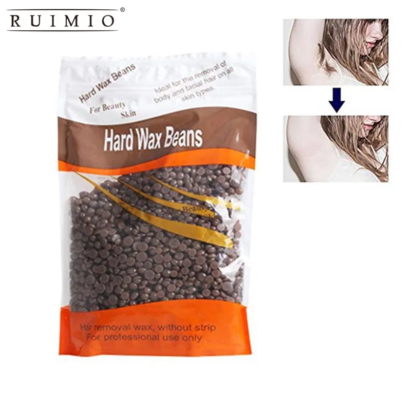 300g Painless Hair Removal No Strips Depilatory Pearl Hard Wax Pellet