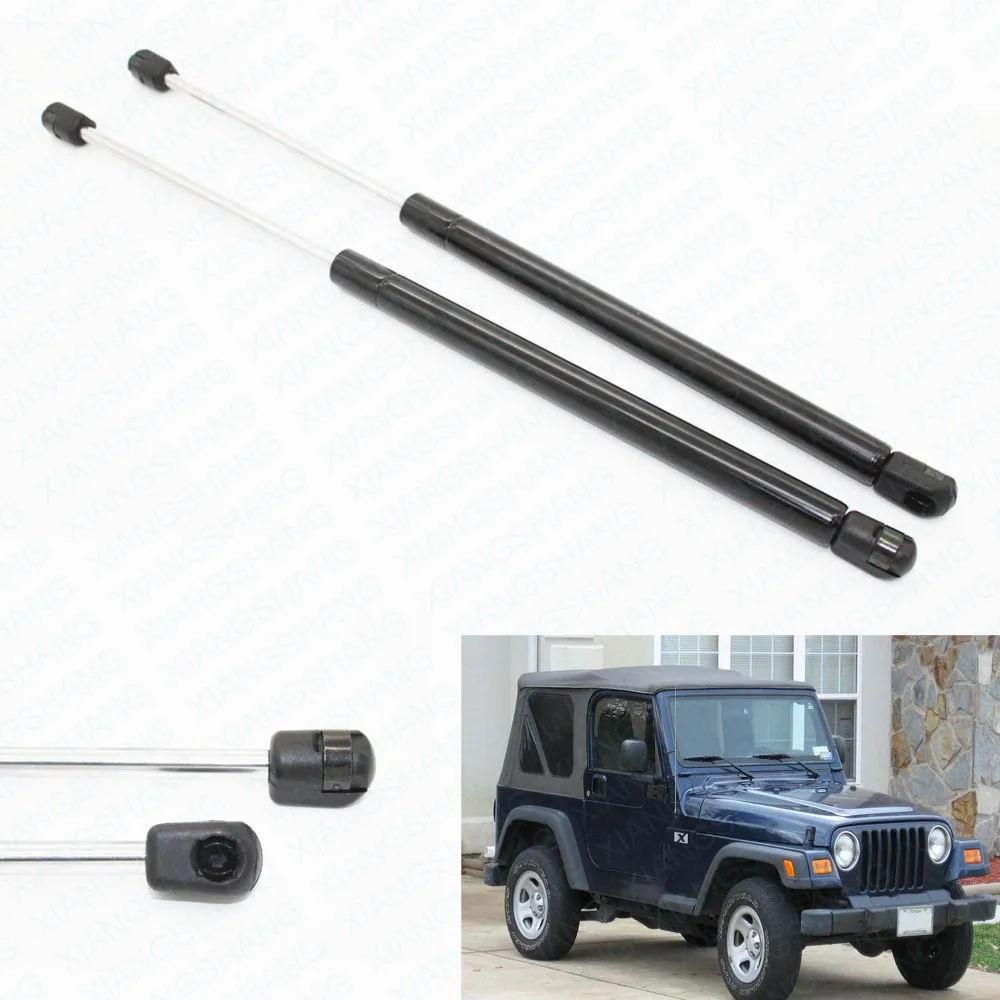 2Pcs Auto Rear Window Gas Charged Struts Lift Support shocks struts