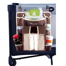 Многофункциональный органайзер для детских подгузников, органайзер для пеленок для новорожденных из микроволокна, органайзер для пеленок, Детская сумка для кровати