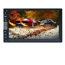 7” HD Touch Screen Car Video Player Bluetooth Stereo Radio FM/MP5/MP4/MP3/Audio/ USB Auto Electronics In Dash 2 Din Automobile