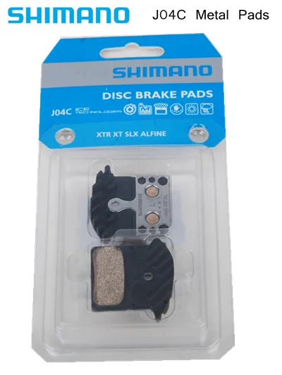 

Shimano J04C Metal Disc Brake Pads Spring and Fin