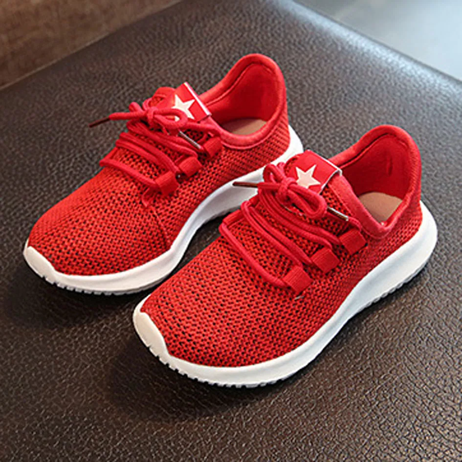 Kids Breathable Sneakers Children Slip On Sport Shoes Baby Infant Shoes Kids Breathable Sneakers Children Slip On Sport Shoes Baby Infant Shoes