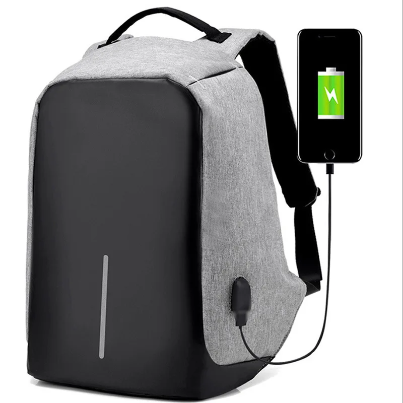 

New Laptop Backpack For Teenager College Fashion Travel Shoulder Bag USB Charging Men Multi-function Business Notebook Backpack