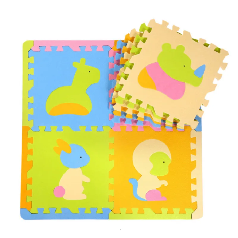 Children Puzzle Play Mats 9pcs per font b bag b font split Joint soft educational game