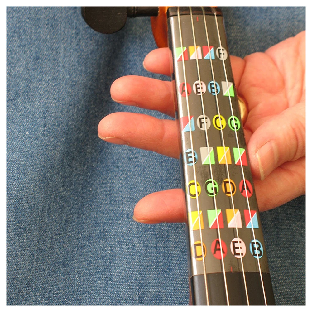 

Finger Guide for Full (4/4) Size Violin
