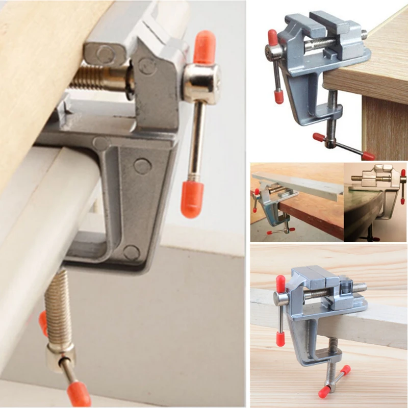 Aluminum Miniature Small Jewelers Hobby Clamp Table