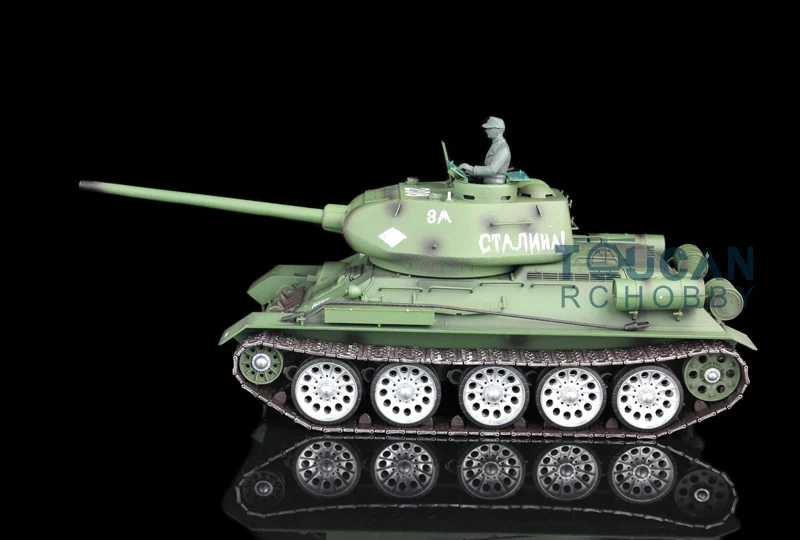

2.4Ghz HengLong 1/16 Scale Soviet T34-85 RTR RC Tank Metal Tracks Sprockets Idlers Road Wheels 3909 TH00138
