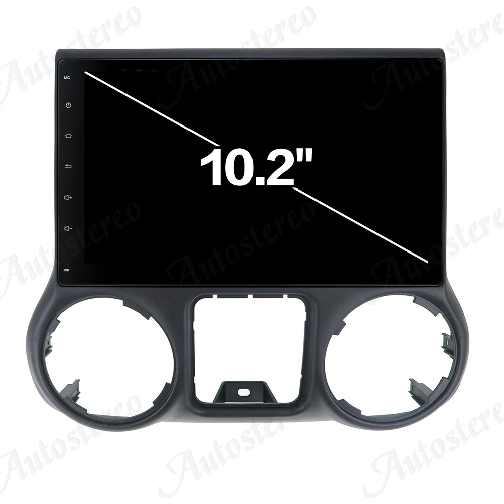 Excellent Android 8 Car DVD Player GPS navigation For Jeep grand wrangler 2011+ headunit multimedia player radio tape recorder head unit 2