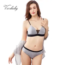 Varsbaby, кружевной, красивый, сзади, сексуальный, тонкая чашка, без косточек, комплект с бюстгальтером, удобное женское нижнее белье