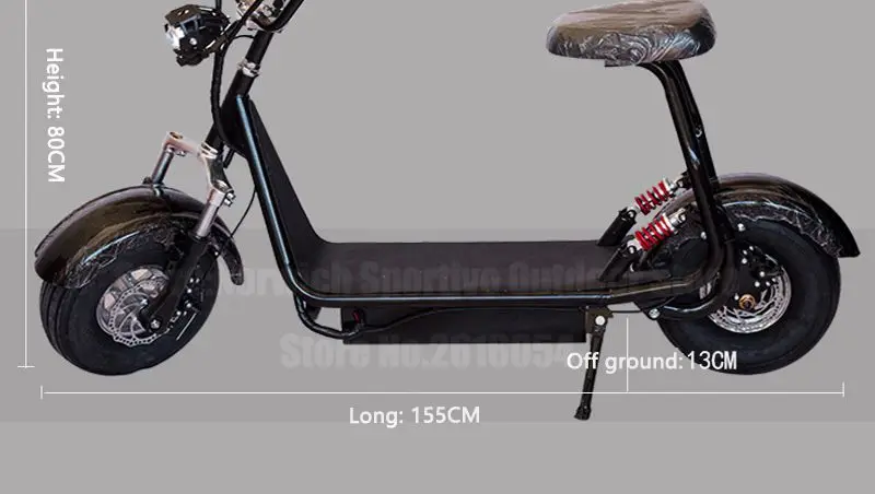 Flash Deal Citycoco Electric Scooter Adult 800W Mini E-Bike Remote Control Intelligent Acceleration City Motor Bicycle 3 Flash Deal Citycoco Electric Scooter Adult 800W Mini E-Bike Remote Control Intelligent Acceleration City Motor Bicycle 3