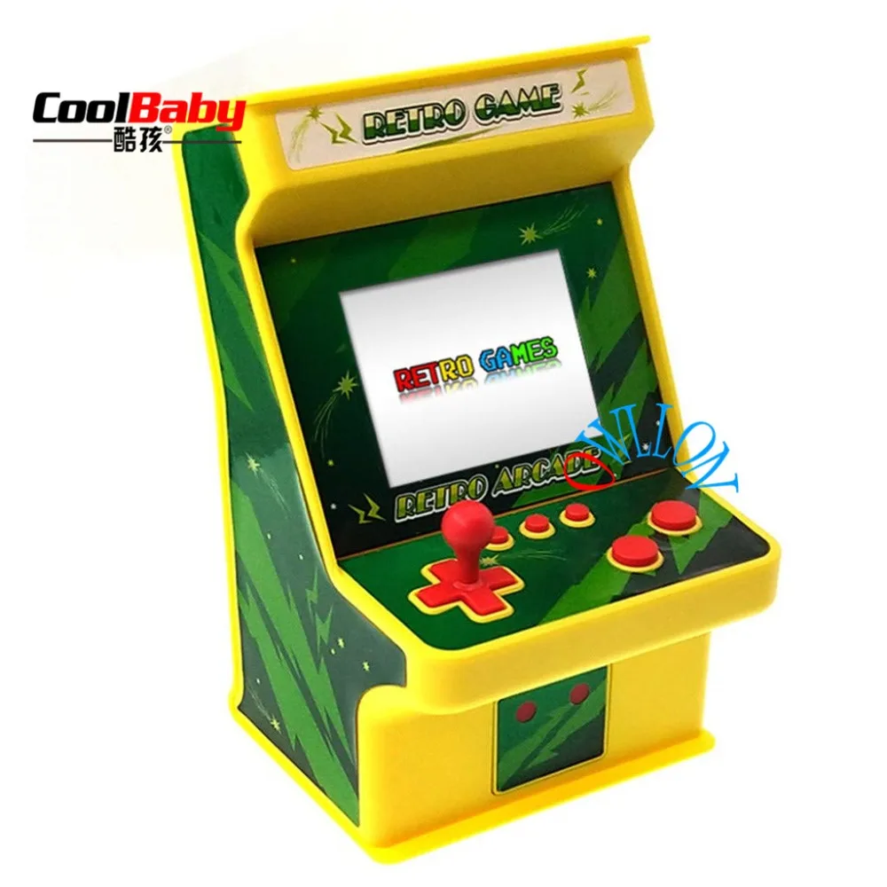 Мини аркадная портативная Ретро видео Игровая приставка с 256 классическими играми Gameboy с дополнительным джойстиком портативный контроллер 2 P