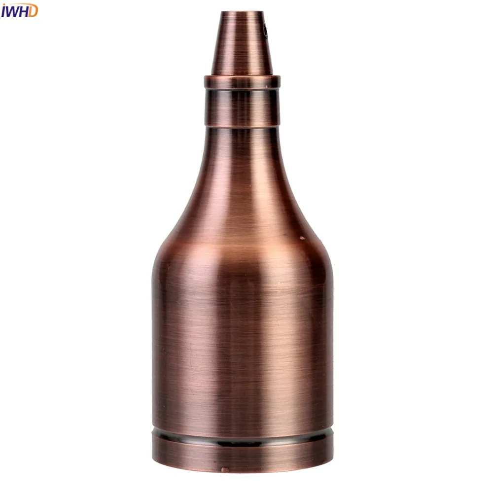 IWHD бутылка фитинг E27 светильник держатель лампы Douille 110V 220V Portalamparas Винтаж гнездо