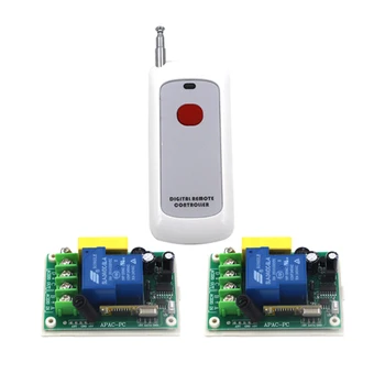 

Water Pump remote control switch 220V 30A 1CH high-power with 1000M control remote Learning code control remote system 4161