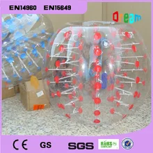 Free Shipping!1.5m Body Zorbing Ball/ Bubble Football/Soccer Bubble/Bubble Soccer Ball
