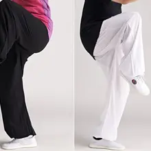 9 цветов, унисекс, весна и лето, высококачественные хлопковые и льняные штаны для боевых искусств, тренировочные брюки Тай Чи, брюки для цюань, кунг-блумеры для кунг-фу