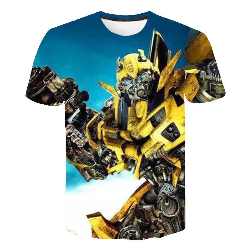 Мужская футболка с 3D-принтом трансформеров optimus prime Повседневная модная лето 2019 |