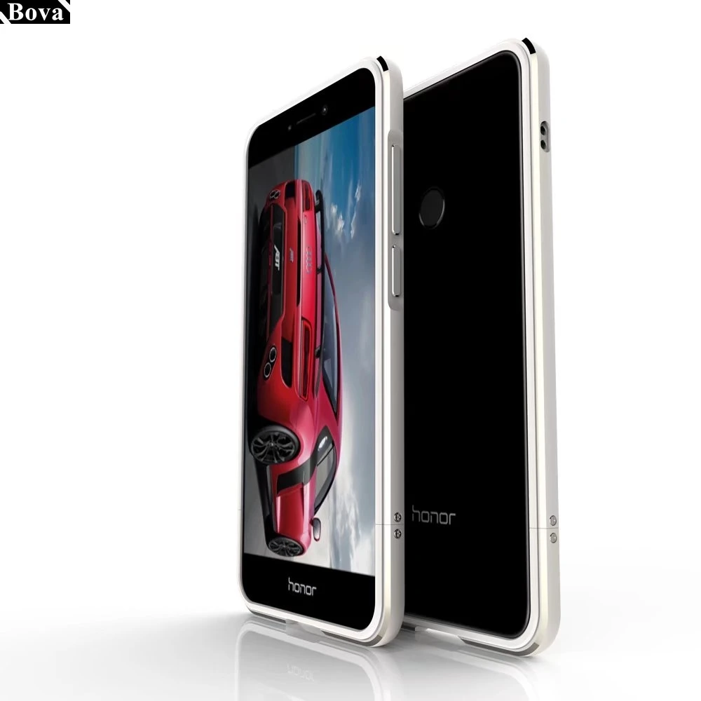 Серебристый Роскошный Ультратонкий ударопрочный чехол для телефона huawei mate 10 Lite(Nova 2i) алюминиевый защитный бампер для huawei Nova 2i - Цвет: Серебристый