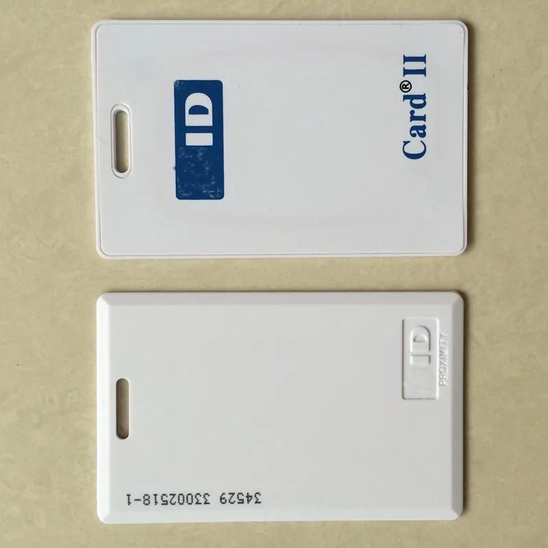 

125KHz Prox Tick Card II 1326 RFID Writable Proximity Clamshell Rewritable Rewrite Access Cards Clone