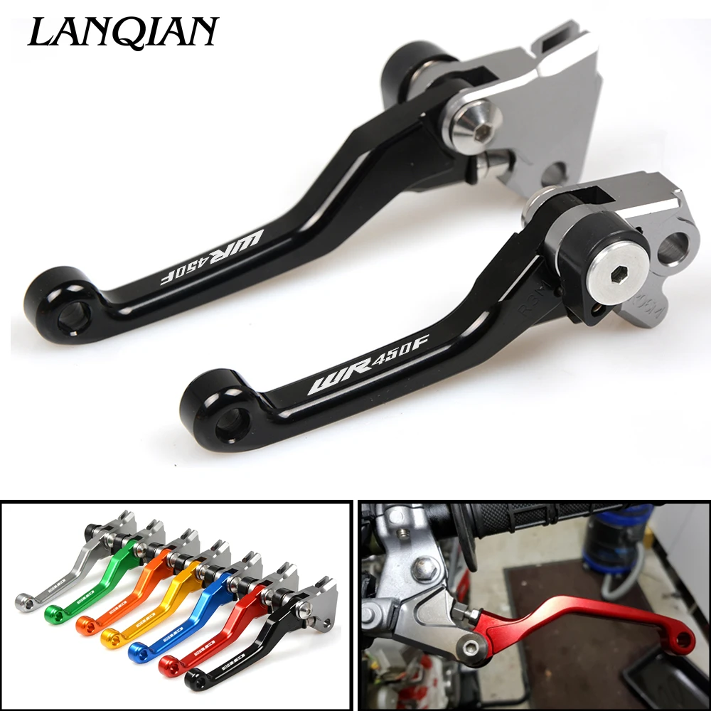 For YAMAHA WR450F WR 450F 450 F 2001 - 2018 2002 2003 2004 2005 2006 2007 Motocross dirt bike CNC Pivot Brake Clutch Levers | Автомобили и
