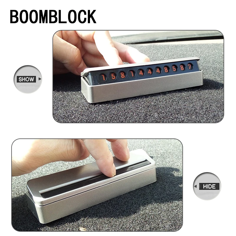 

Car styling Hidden Parking Phone Number Plate for Peugeot 308 206 307 207 407 2008 508 Citroen C5 C5 C3 Opel Astra j h Insignia