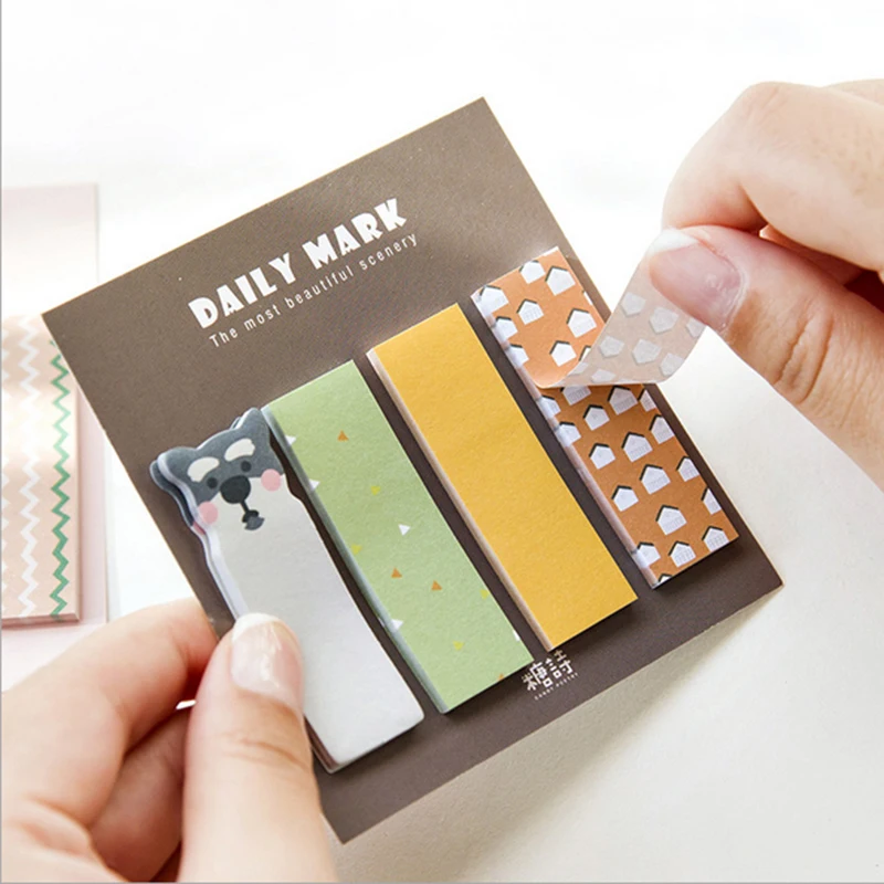 

1X cute Life memo series weekly plan Sticky Notes Post Memo Pad kawaii stationery School Supplies Planner Stickers Paper