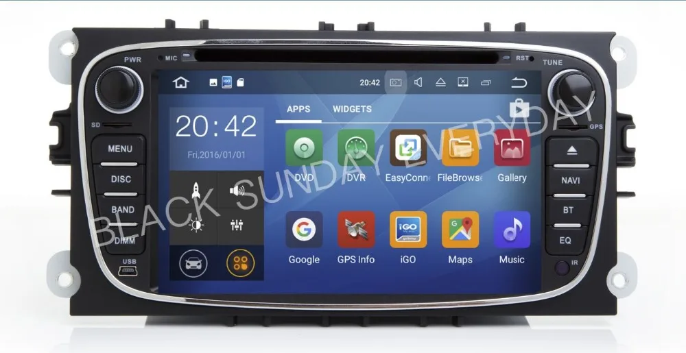 

16G Quad Core Android Fit FORD/Focus/Mondeo/S-MAX/C-MAX/Galaxy Car GPS Multimedia DVD Player Navigation GPS TV 3G Radio DVD NAVI