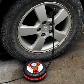 

Portable Mini Car Inflatable Pump DC12V Car Air Pump Compressor Auto Tire Pump Electric Inflating Machine