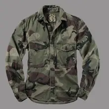 Горные камуфляжные рубашки, Мужская Военная рубашка, куртки с длинным рукавом, камуфляжная форма, мужские топы, мужская одежда