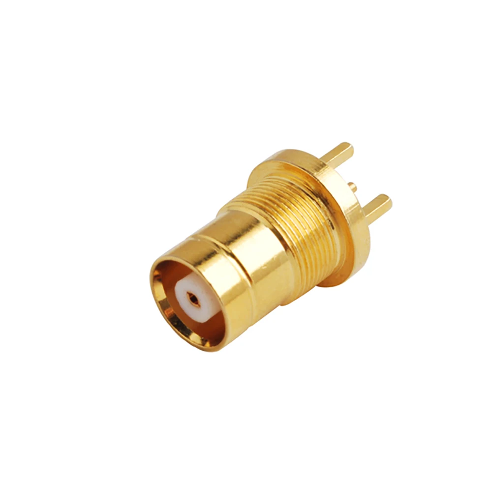 Superbat 75 Ohm 1 6/5 6 (L9) через отверстие Jack прямая Вертикальная печатная монтажная