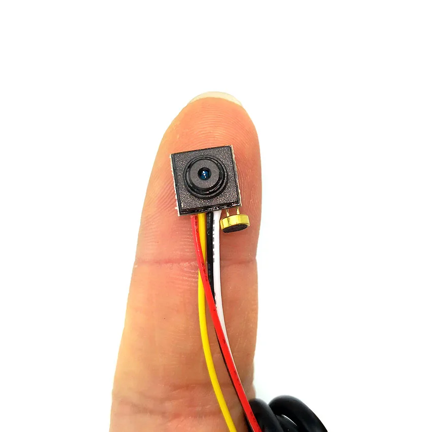 Audio 700TVL mini camera 8mm x 8mm small size analog video camera micro ...