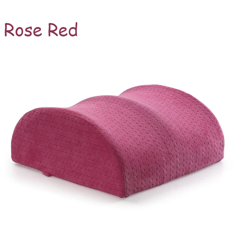 L077-Multifunctional Leg Pillow Travel Pillow Waist Cushion Wave Memory Foam Wedge Leg Cushion Sciatic Nerve Pain Relief Body Sleeping Pillow (7)